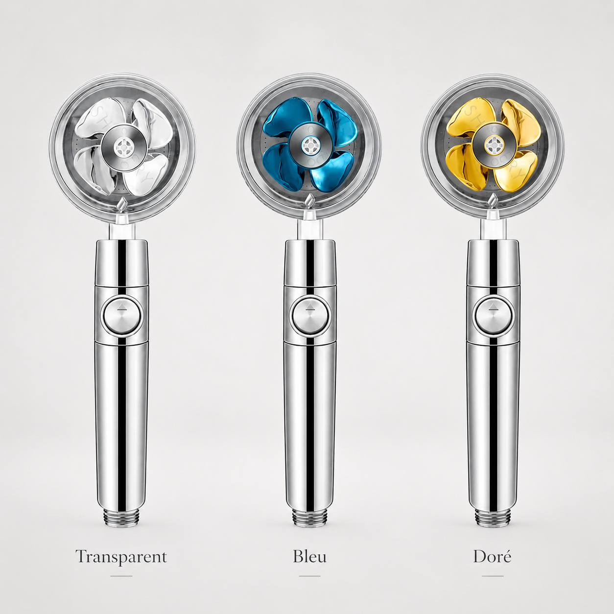Pommeau de Douche Haute Pression Turbo
