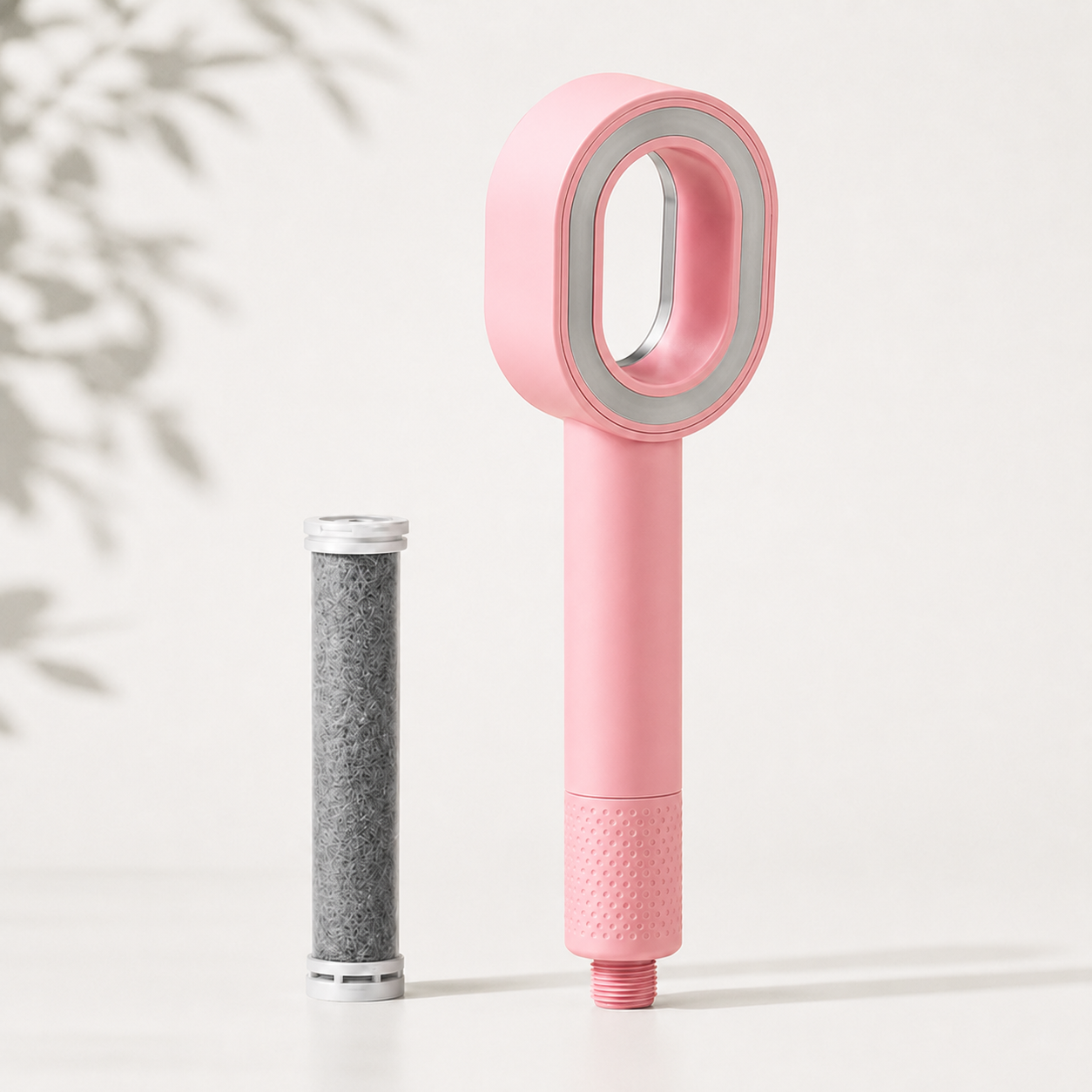 Pommeau de douche à filtration charbon actif
