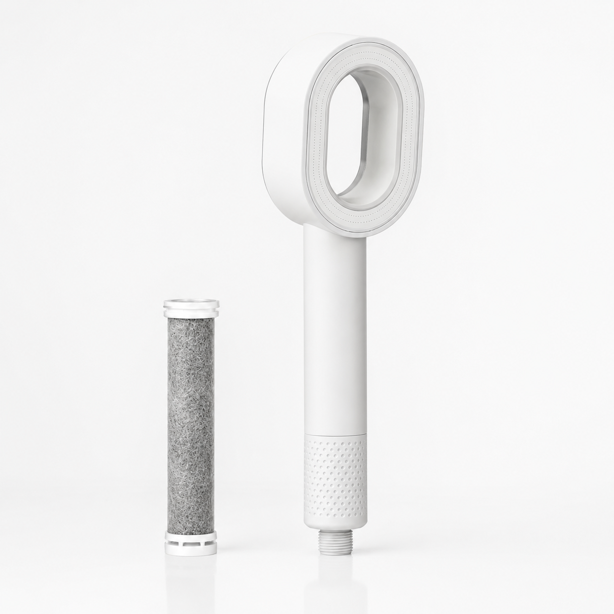 Pommeau de douche à filtration charbon actif