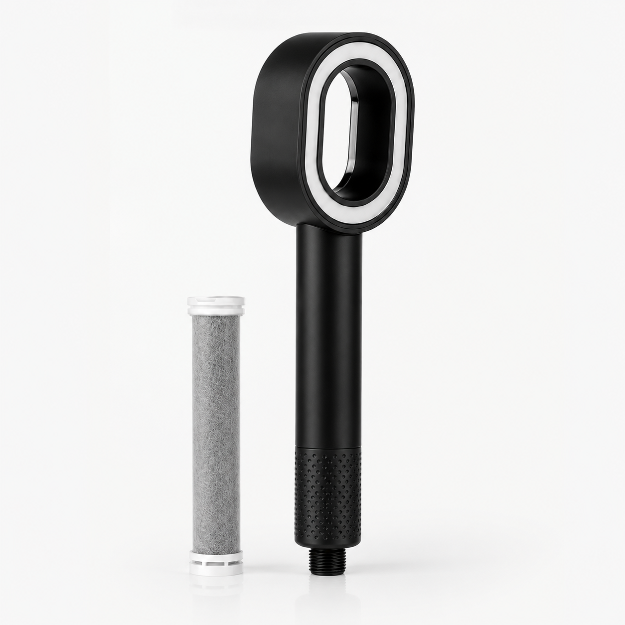 Pommeau de douche à filtration charbon actif