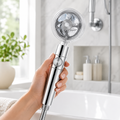 Pommeau de Douche Haute Pression Turbo