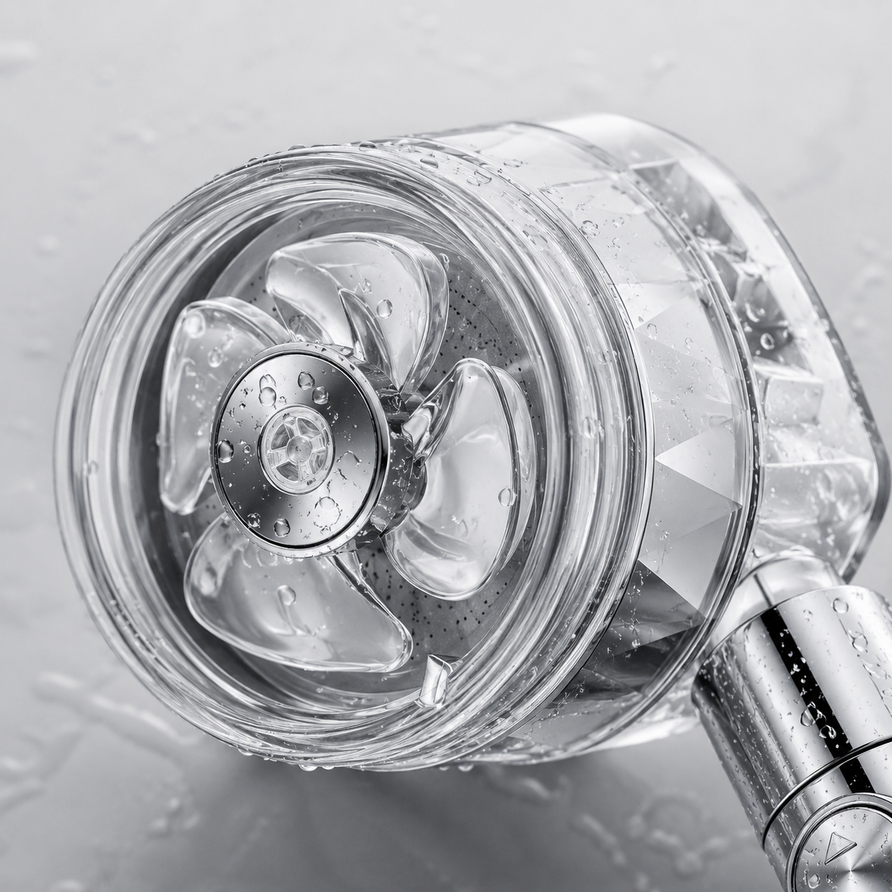 Pommeau de Douche Haute Pression Turbo