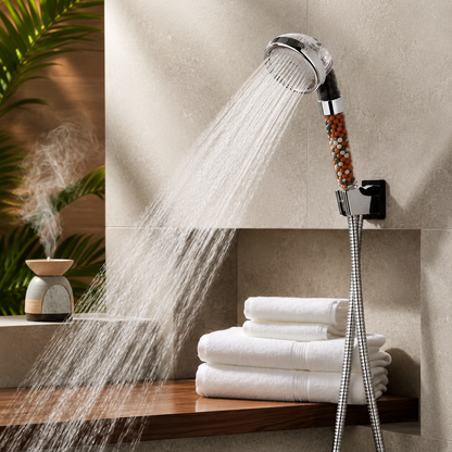 Pommeau de Douche à Micro-Billes Anti-Calcaire