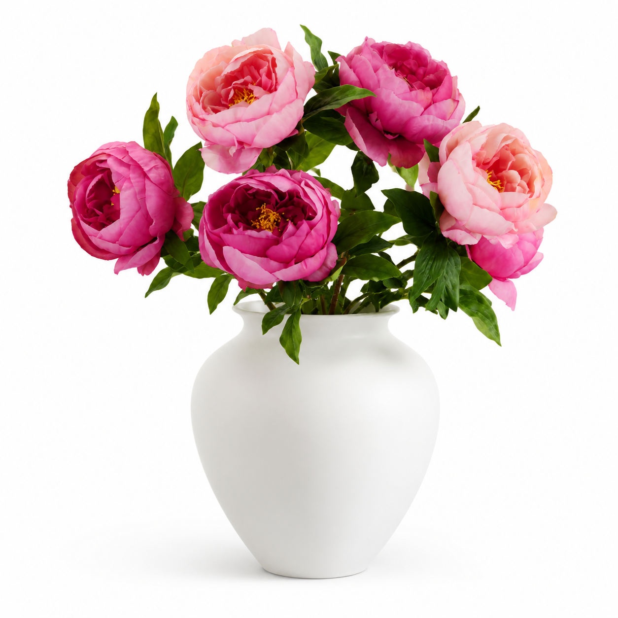 Fleurs artificielles - Bouquet de pivoines