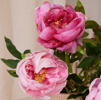 Fleurs artificielles - Bouquet de pivoines