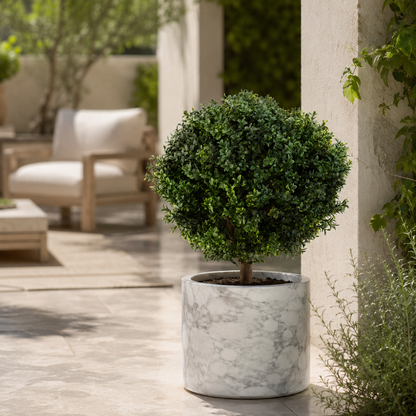 Plante d'extérieur artificielle - Buisson taillé 65cm