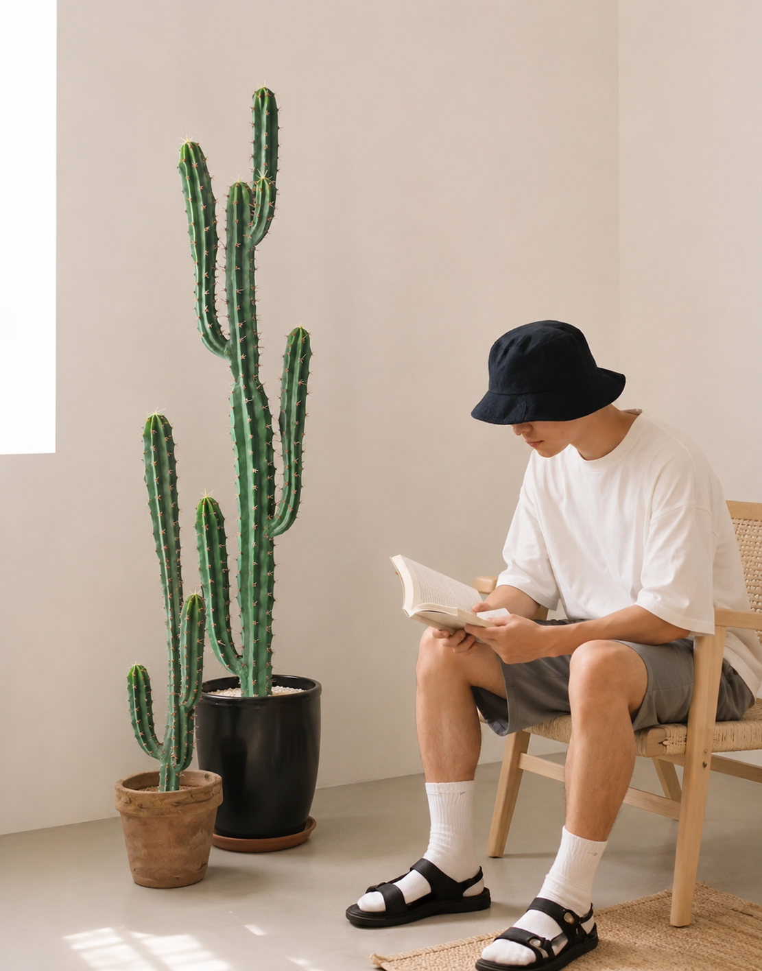 Plante artificielle - Cactus 80cm