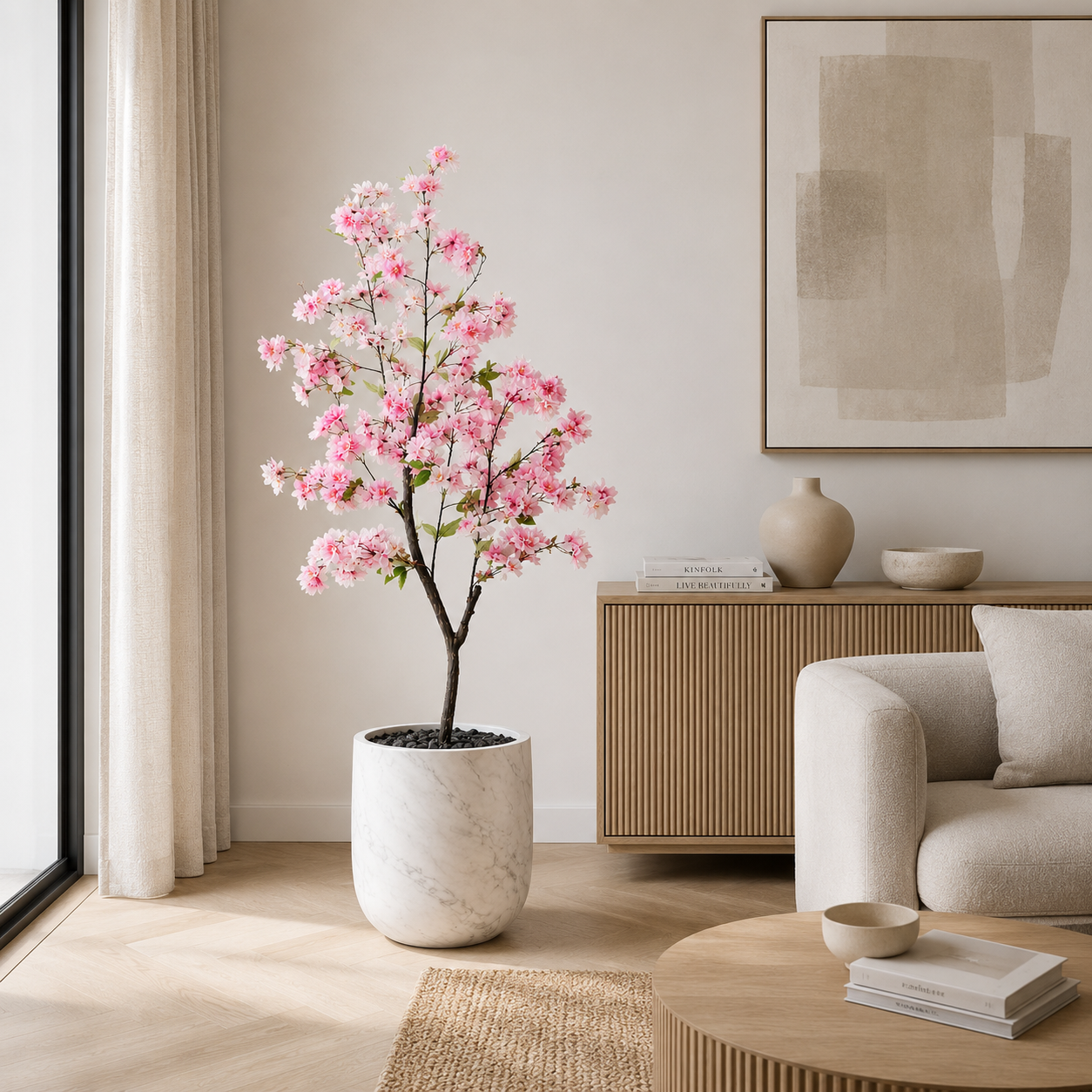 Arbre artificiel - Fleur de cerisier 150 cm