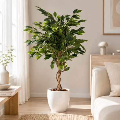 Plante artificielle - Ficus Green 120 cm