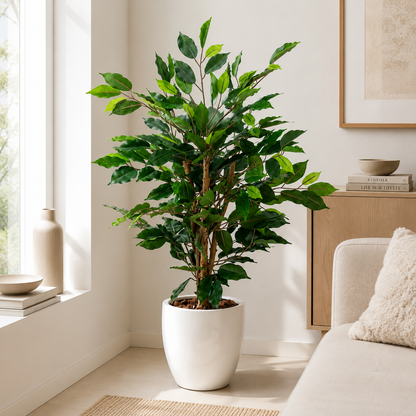 Plante artificielle - Ficus Green 90 cm